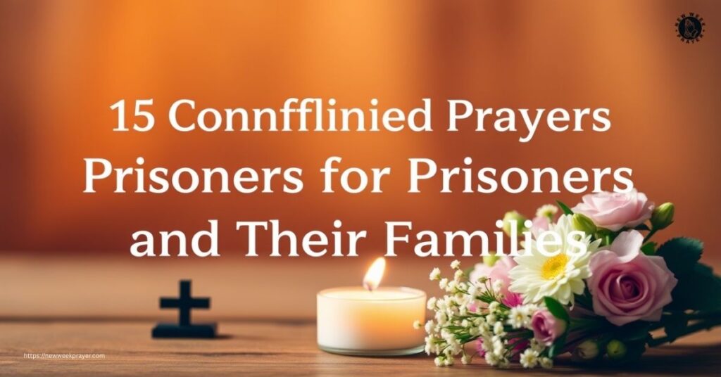 15 Comforting Prayers for Prisoners and Their Families