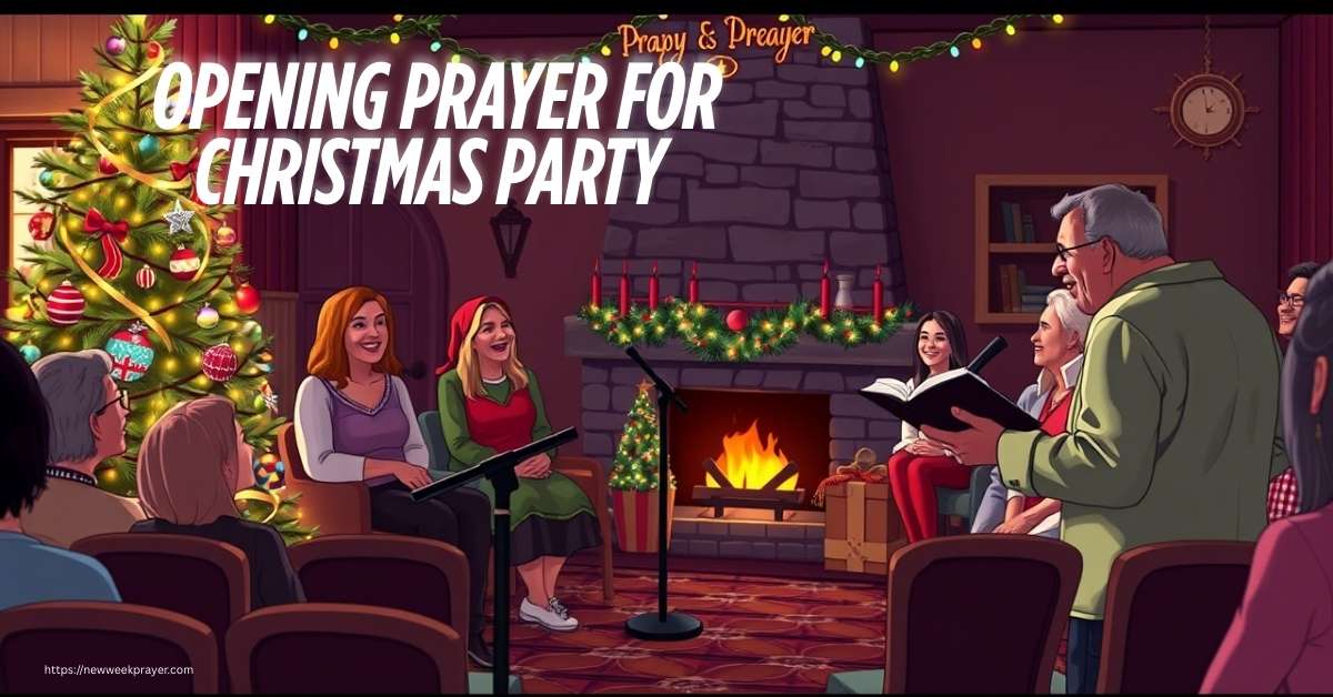 Opening Prayer For Christmas Party