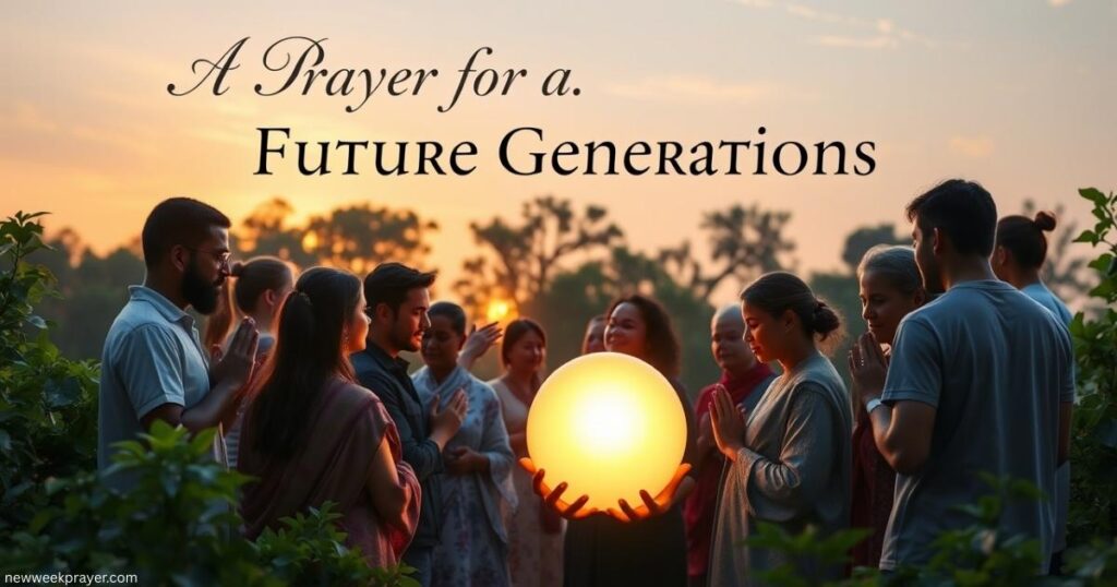 A Prayer for Future Generations