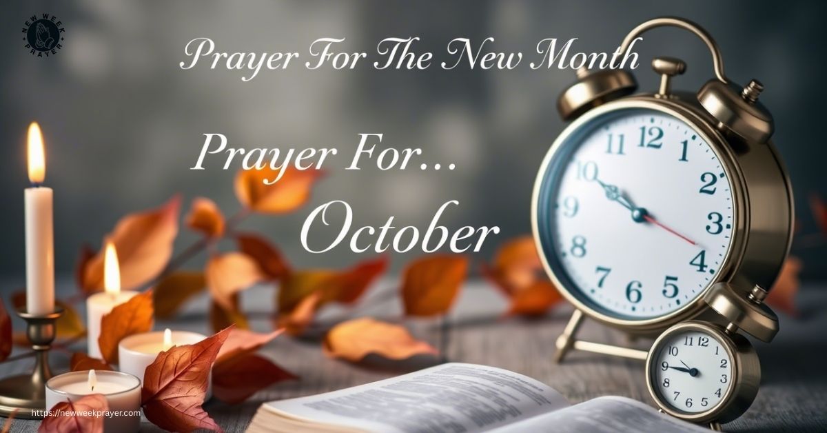 Prayer For The New Month of October