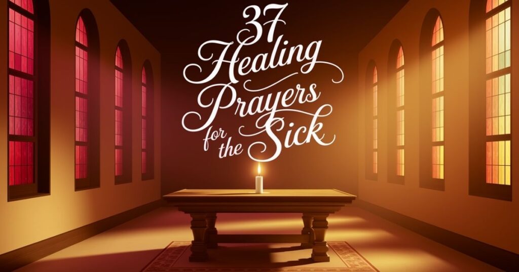 37 Healing Prayers for the Sick