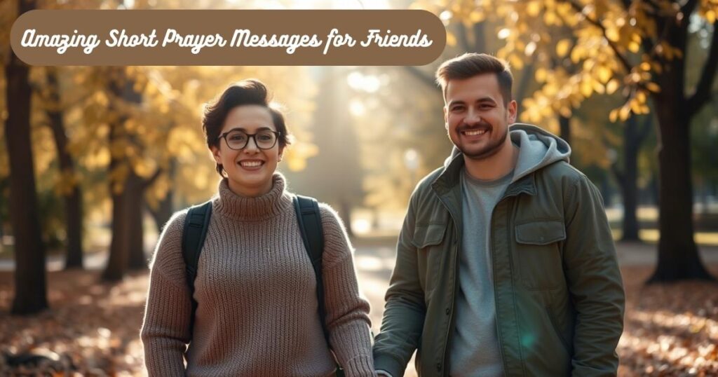 Amazing Short Prayer Messages for Friends