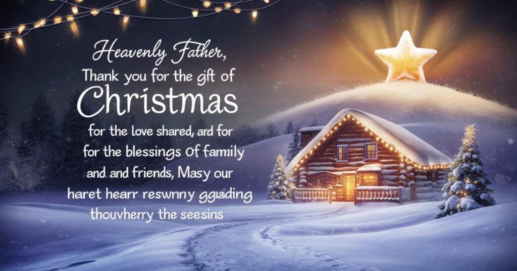 Closing Prayer For Christmas Party
