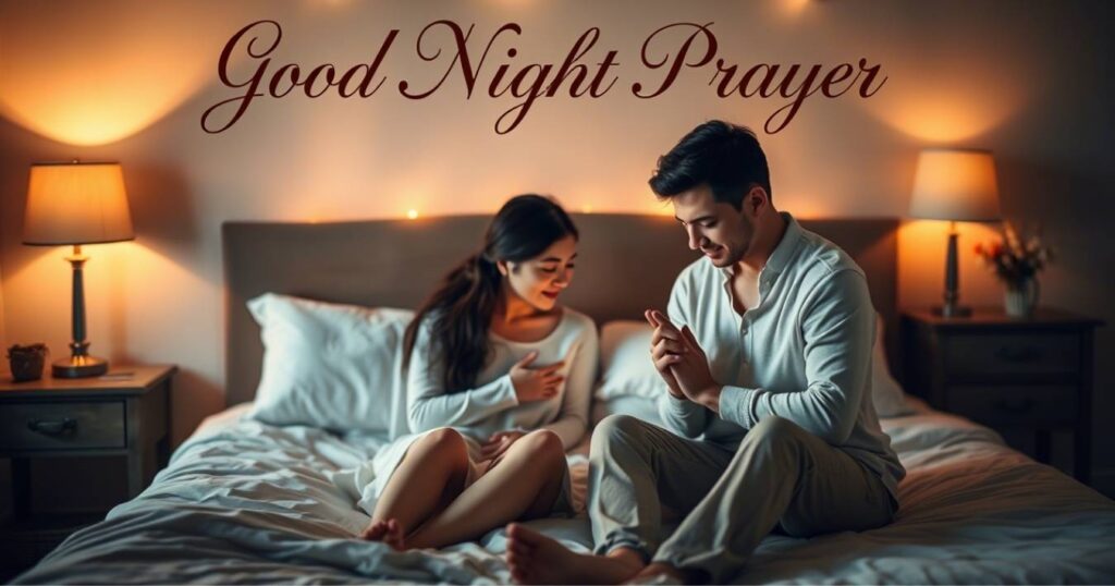 Good Night Prayer for My Love