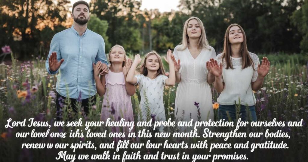 New Month Prayers for Loved Ones