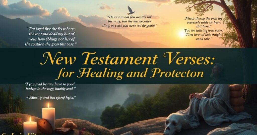 New Testament Verses for Healing and Protection