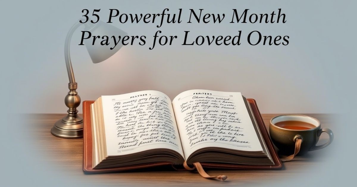 Powerful New Month Prayers for Loved Ones