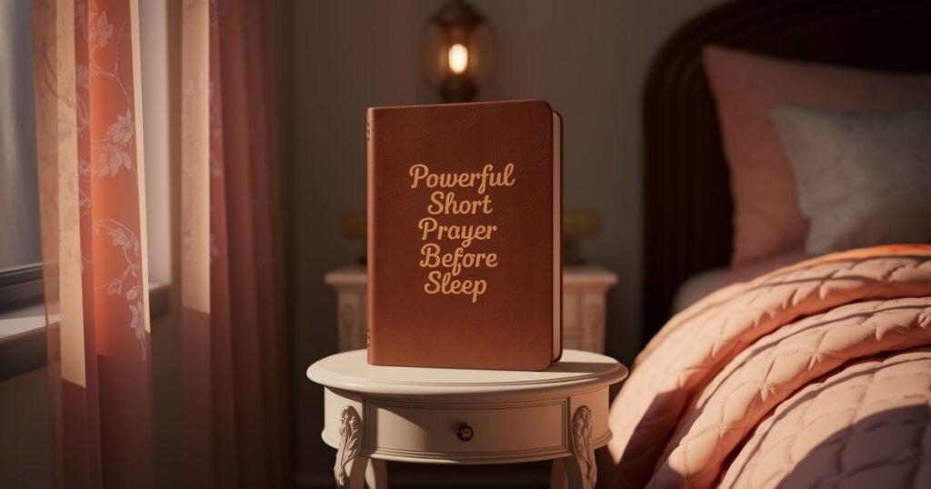 Powerful Short Prayer Before Sleep
