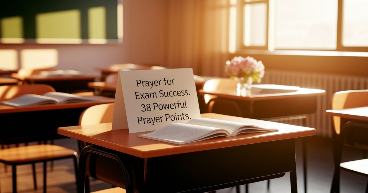 Prayer for Exam Success: 38 Powerful Prayer Points