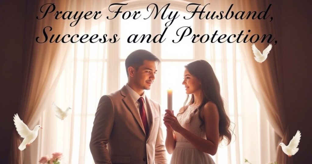 Prayer For My Husband Success and Protection