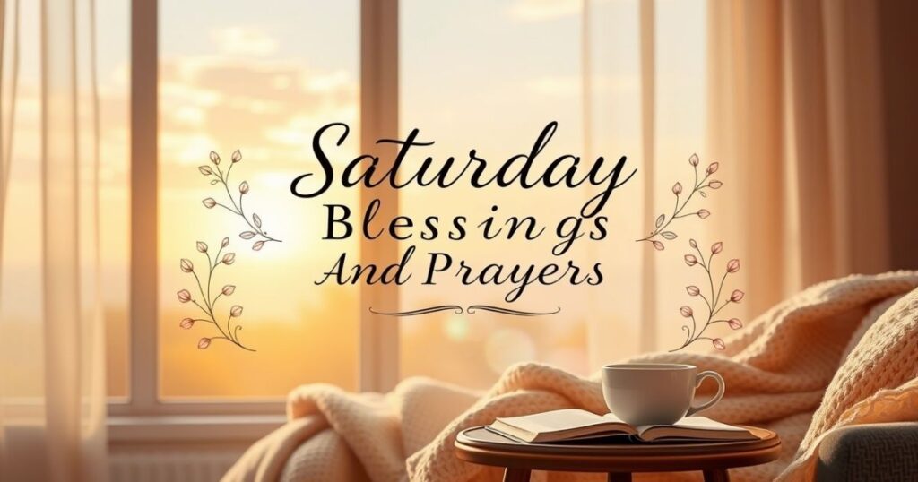 Saturday Blessings And Prayers