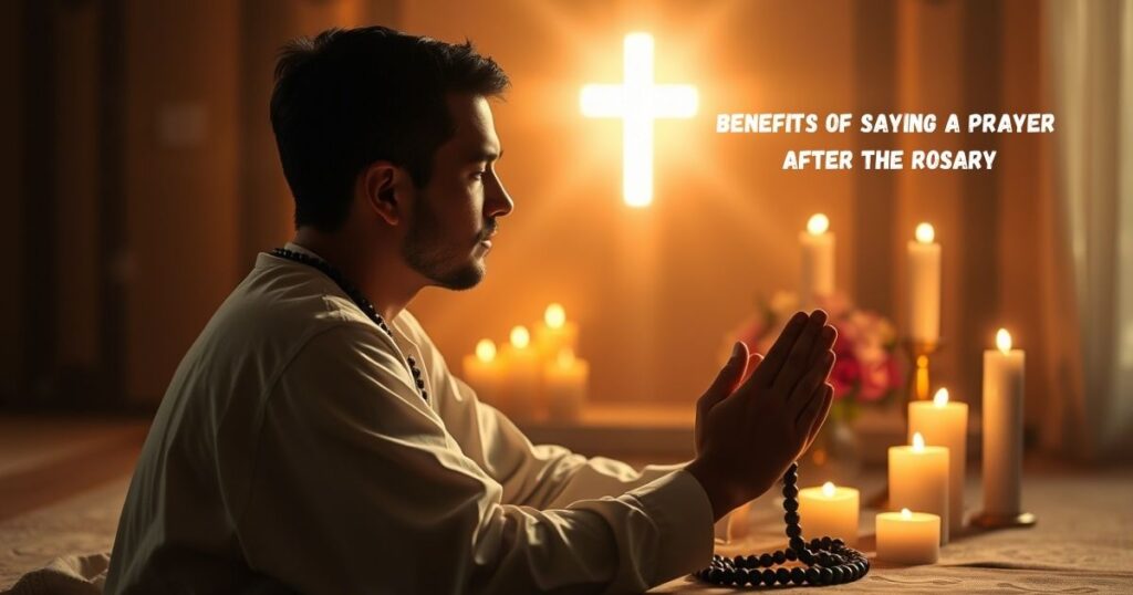 Benefits of Saying a Prayer After the Rosary