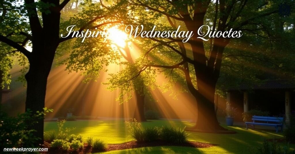 Inspiring Wednesday Quotes