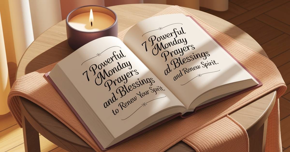 7 Powerful Monday Morning Prayers and Blessings to Renew Your Spirit