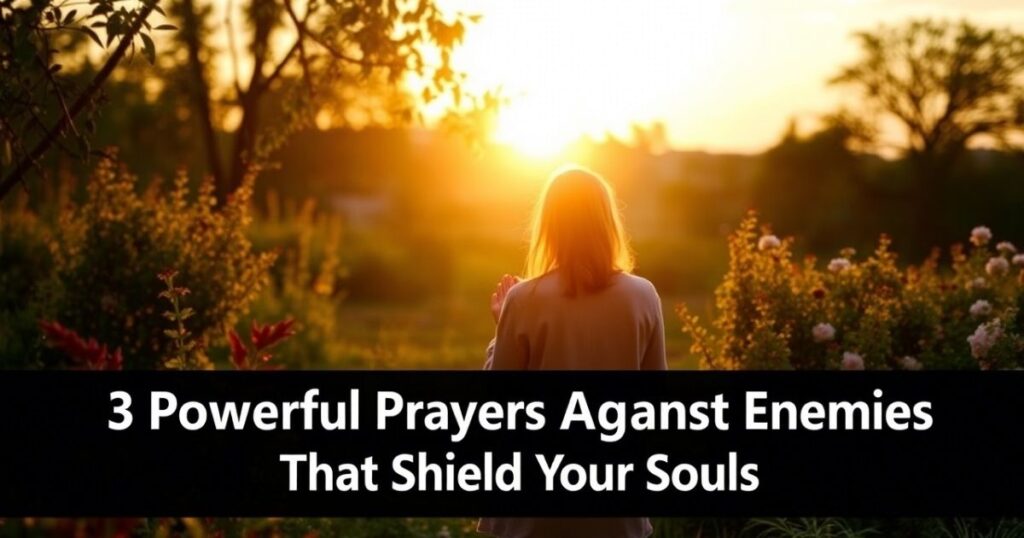 Powerful Prayers Against Enemies That Shield Your Soul