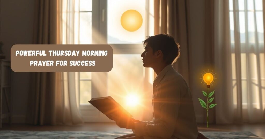 Powerful Thursday Morning Prayer for Success
