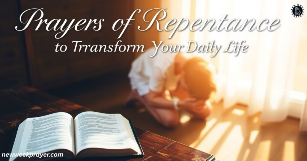 Prayers of Repentance to Transform Your Daily Life