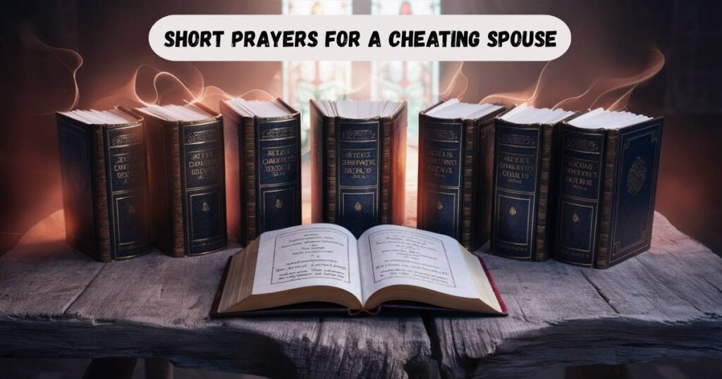 Short Prayers for a Cheating Spouse